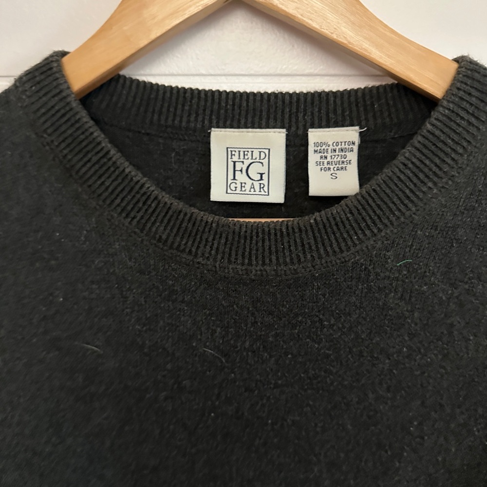 Men's Charcoal Crewneck Sweater